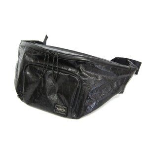 Porter BEAM Waist Bag 732-07378 Men's Nylon Fanny Pack,Sling Bag Black